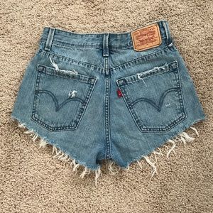Levi’s High Waisted Shorts